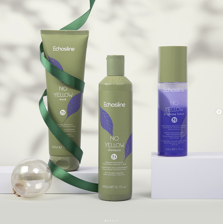 Echosline No Yellow Shampoo - šampon redukující žluté odstíny