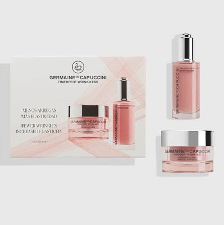 Germaine de Capuccini Timexpert Wrink Less Set - kolagenový krém 50 ml + sérum proti vráskám 50 ml