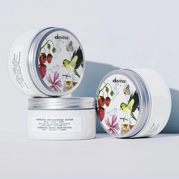 Davines Authentic - regenerační máslo na obličej, tělo a vlasy 230 ml