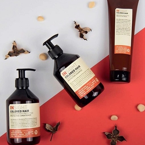 Insight Colored Hair Set - šampon 400 ml + kondicionér 400 ml + maska na vlasy 250 ml