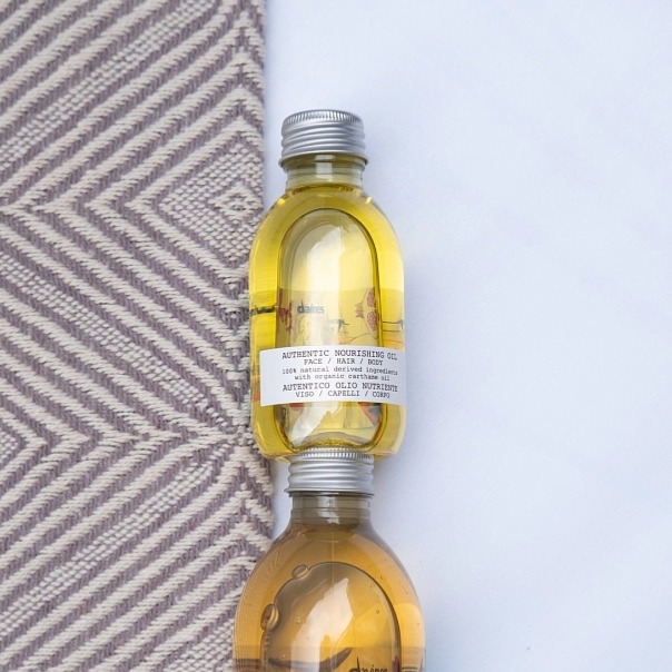 Davines Authentic Nourishing Oil - výživný olej na obličej vlasy a tělo 140 ml