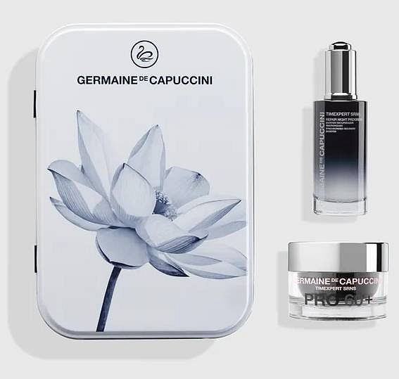 Germaine de Capuccini Timexpert Srns Pro 60+ Set – výživný krém pro zralou pleť 50 ml + noční regenerační pleťové sérum 50 ml