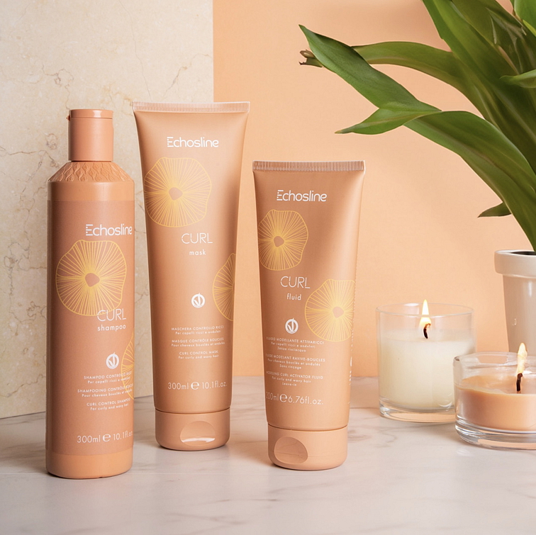Echosline Curl Activator - aktivátor pro vlnité a kudrnaté vlasy 200 ml