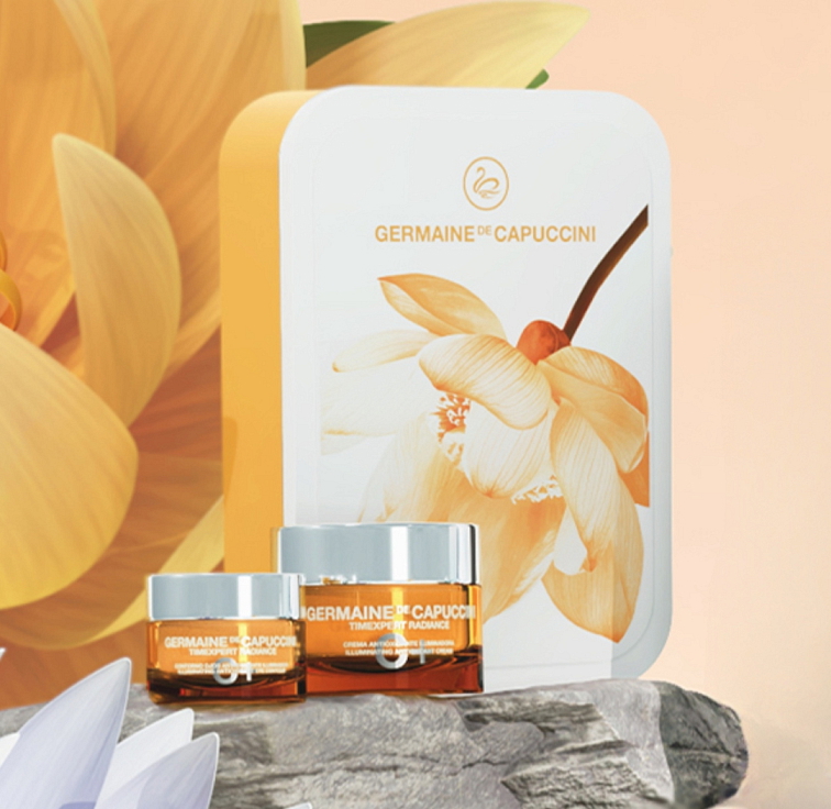 Germaine de Capuccini Timexpert Radiance C+ Set - krém pro normální a suchou pleť 50 ml + oční krém 15 ml