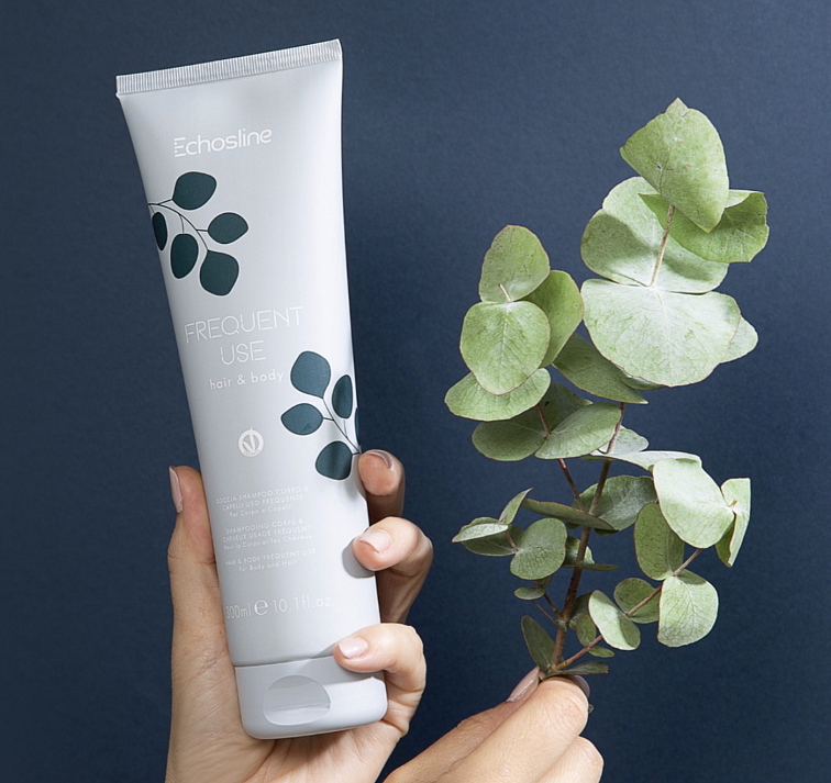 Echosline Frequent Use Hair&Body Wash - šampon pro časté použití na tělo i vlasy 300 ml