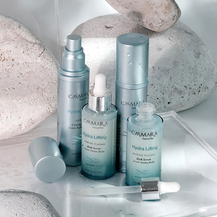Casmara Hydra Lifting Set - zpevňující pleťový krém 50 ml + zpevňující pleťové sérum 50 ml