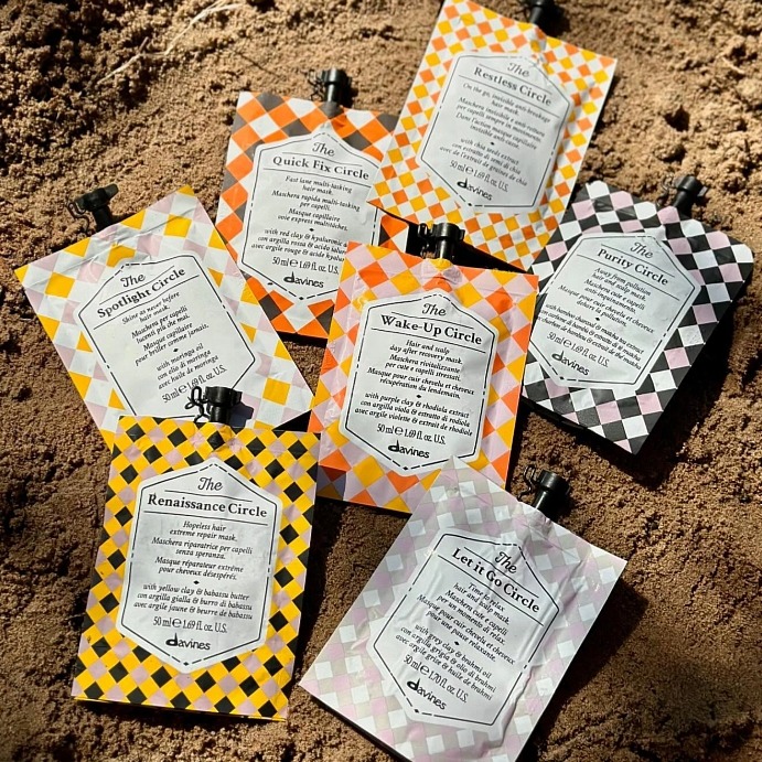 Davines The Circle Chronicles Quick Fix - maska na vlasy pro objem a hydrataci 50 ml