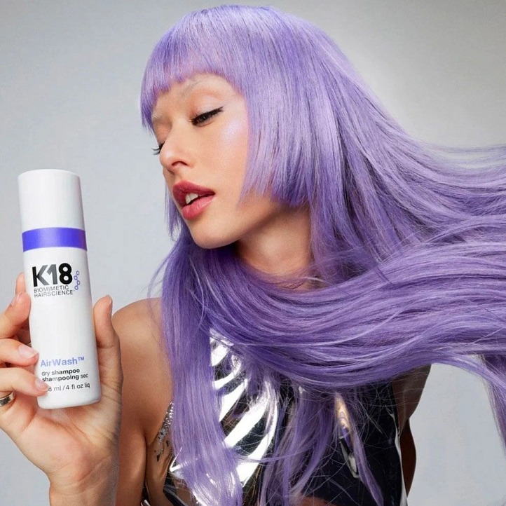 K18 AirWash Dry Shampoo - suchý šampon bez aerosolu 118 ml