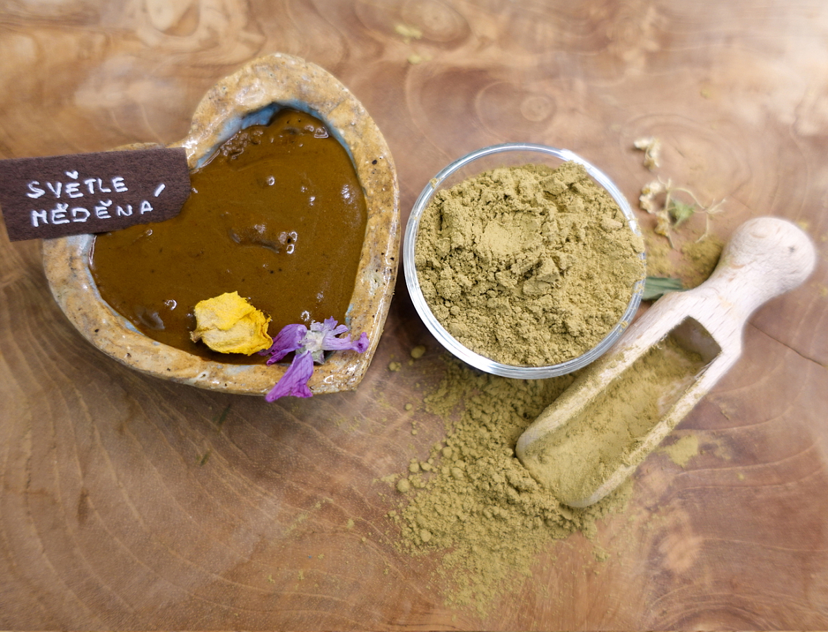 Otakar Organic - přírodní rostlinná barva světle měděná
