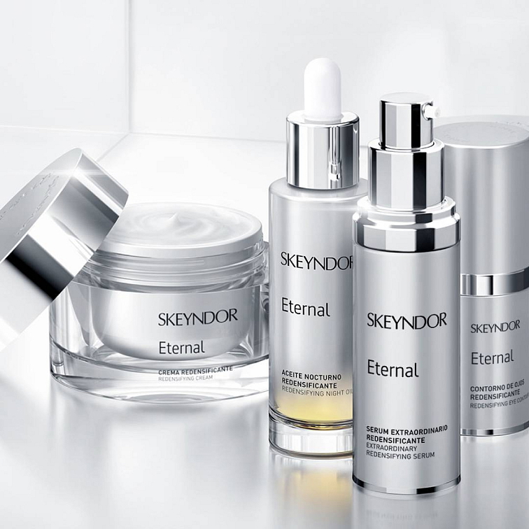 Skeyndor Eternal Set - krém proti vráskám pro suchou pleť 50 ml + oční krém 15 ml + DD krém 01 40 ml