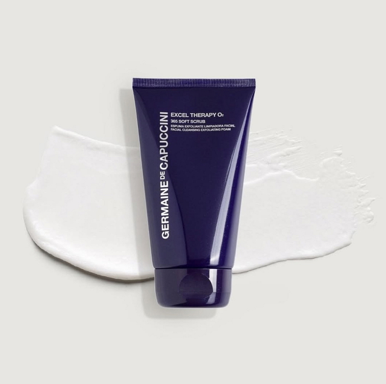 Germaine de Capuccini Excel Therapy O2 Soft Scrub - jemný pěnový peeling 150 ml