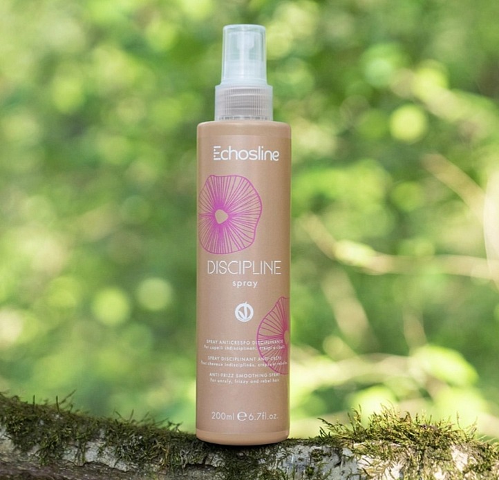Echosline Discipline Spray - uhlazující sprej proti krepatění nepoddajných vlasů 200 ml