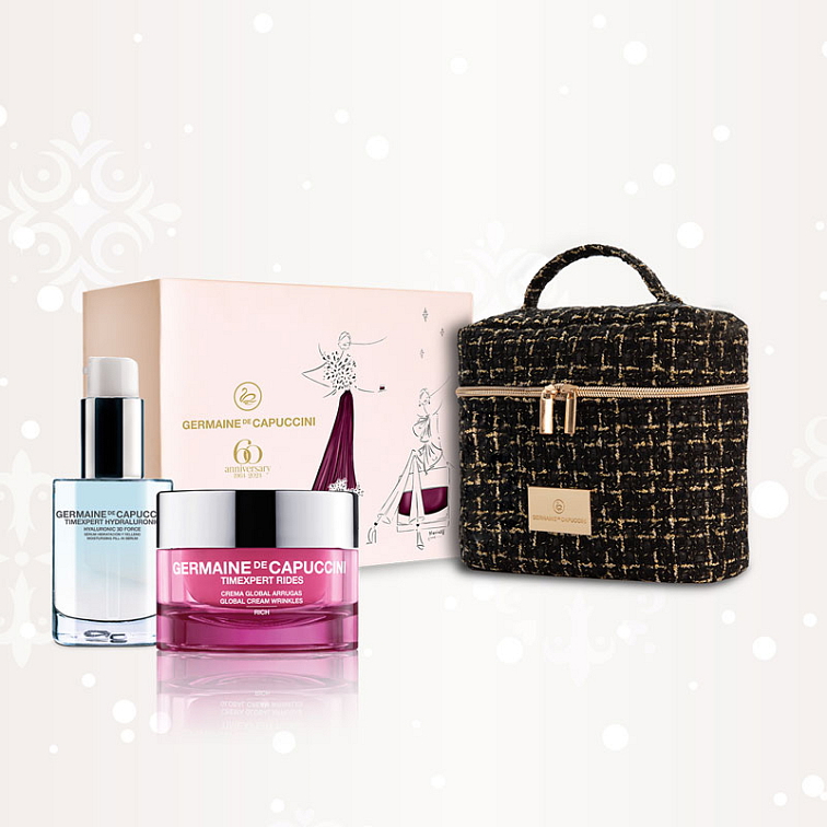 Germaine de Capuccini Timexpert Rides Set – pleťový krém proti vráskám 50 ml + pleťové sérum 30 ml