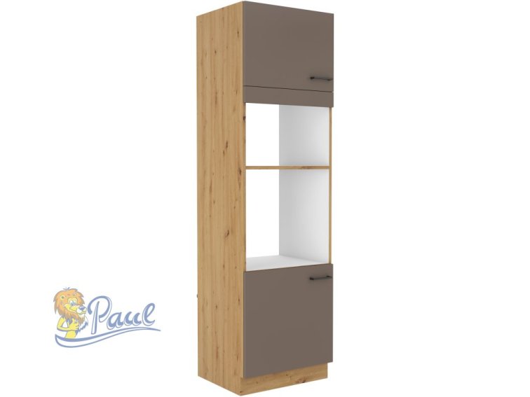 Vysoká skříňka pro vestavnou a mikrovlnou troubu Bolonia 60 DPM-210 2F