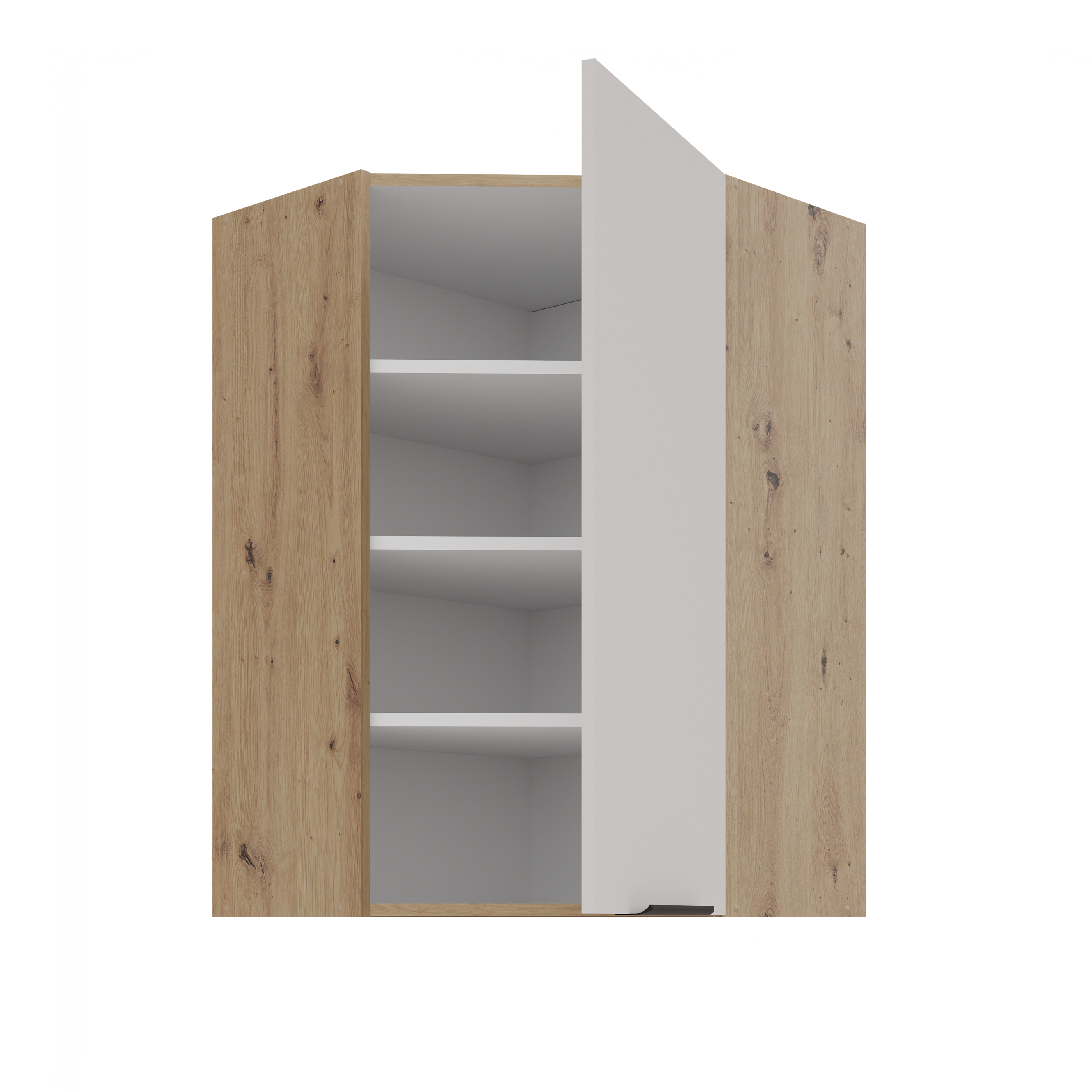 Horní rohová skříňka Solea 60x60 GN-90 1F (45°)