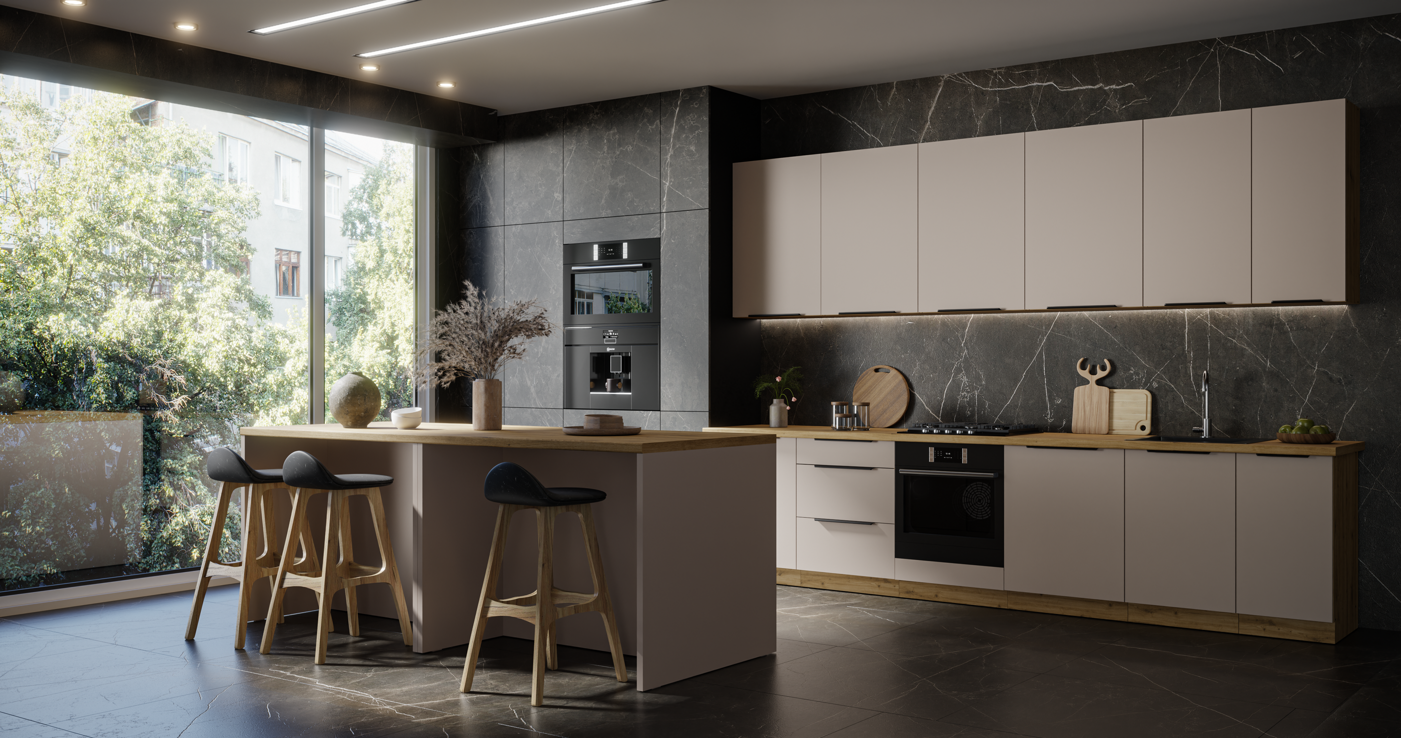 Kuchyňská linka 330 cm Solea 4