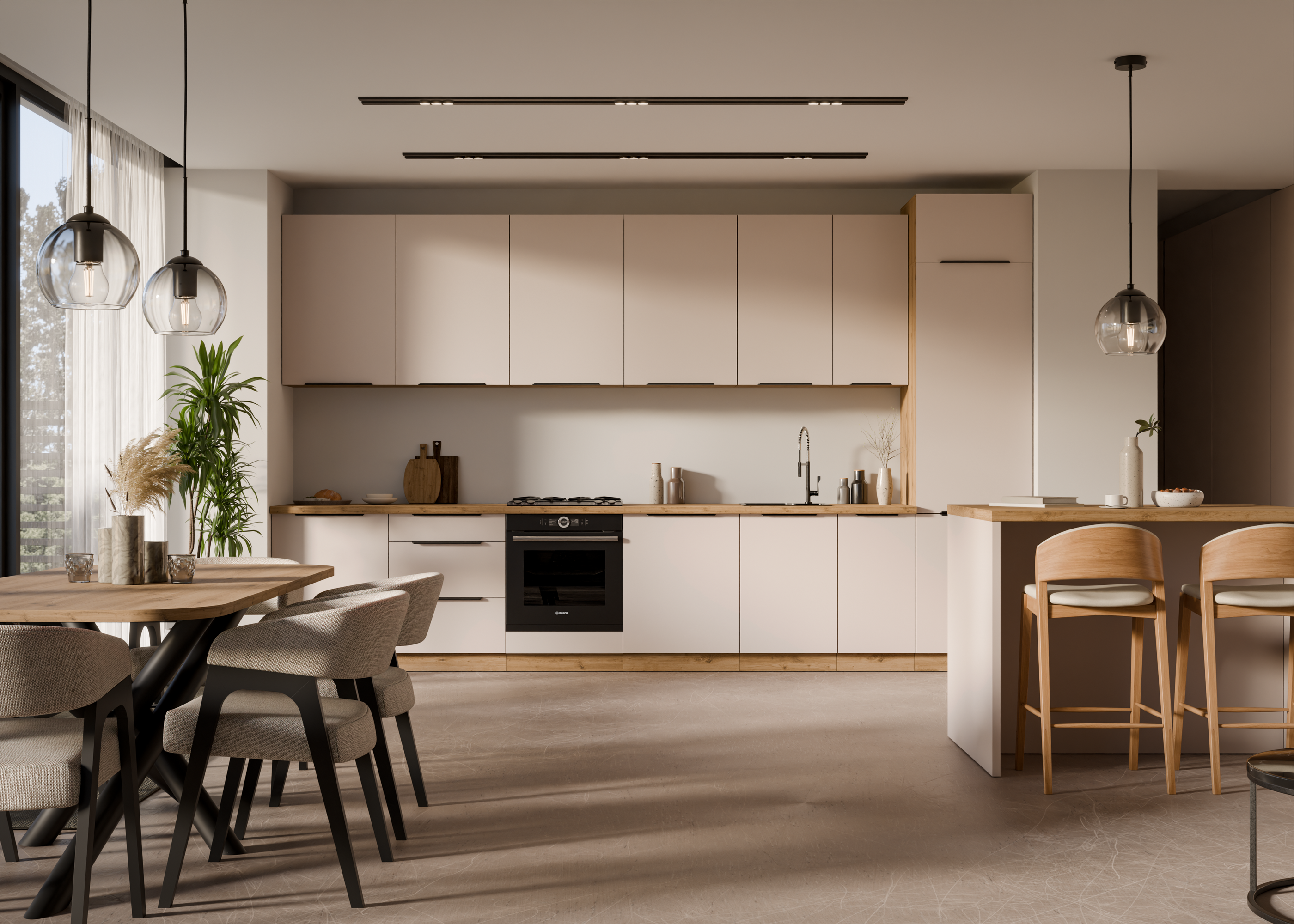 Kuchyňská linka 390 cm Solea 5