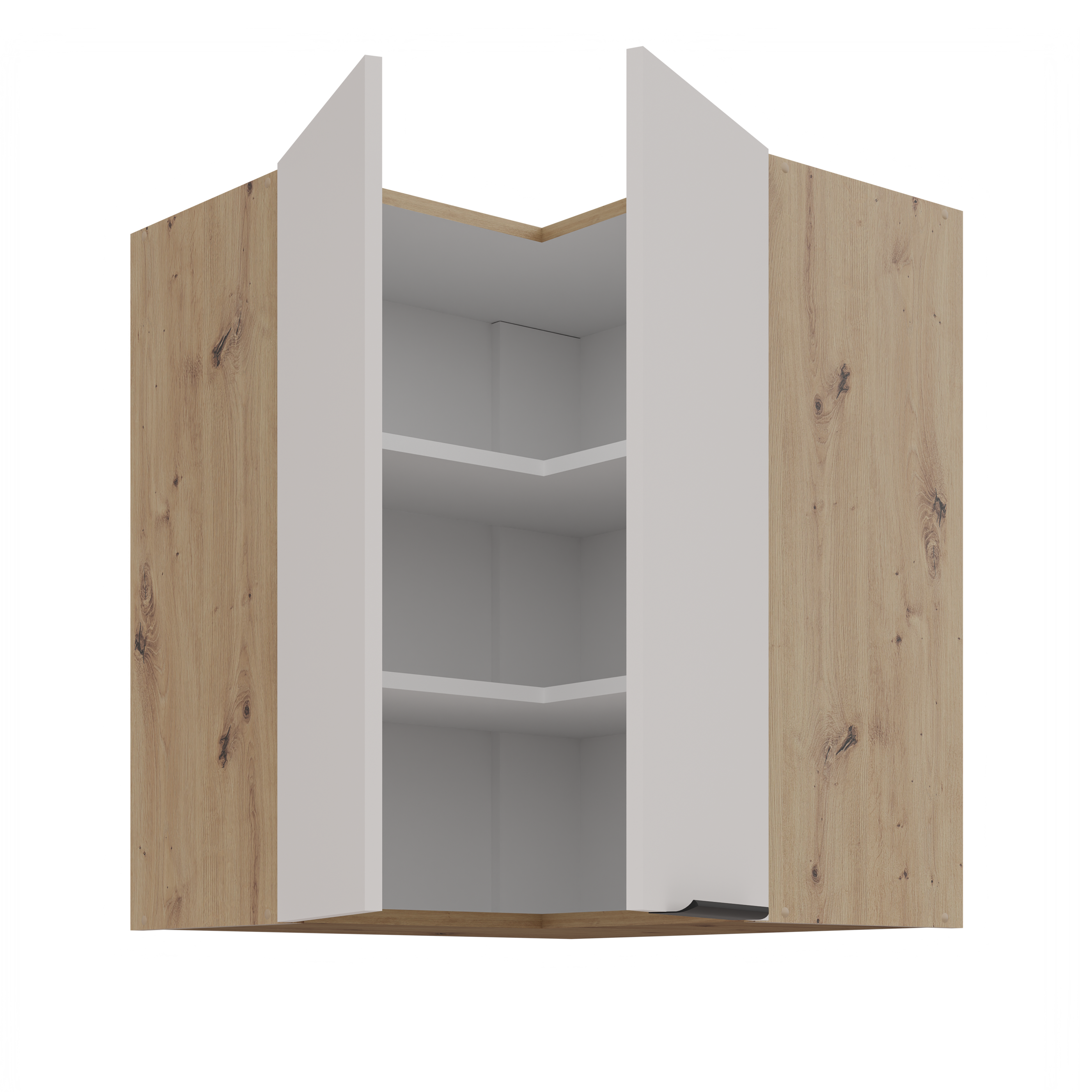 Horní rohová skříňka Solea 60x60 GN-72 2F (90°)