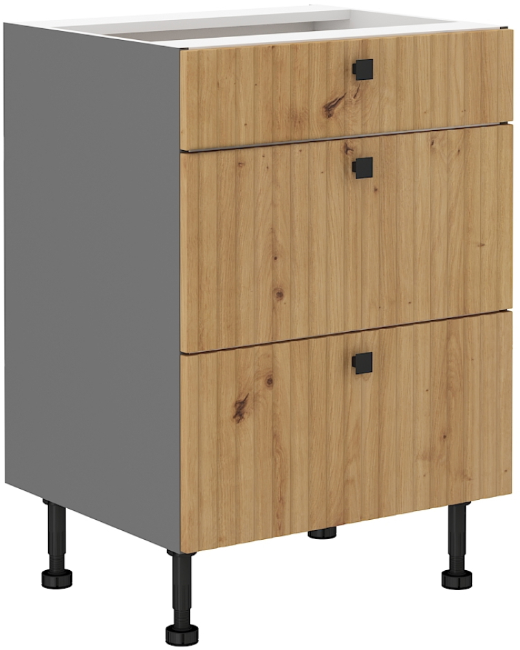 Spodní skříňka Ava 60 D 3S BB - Premium Box