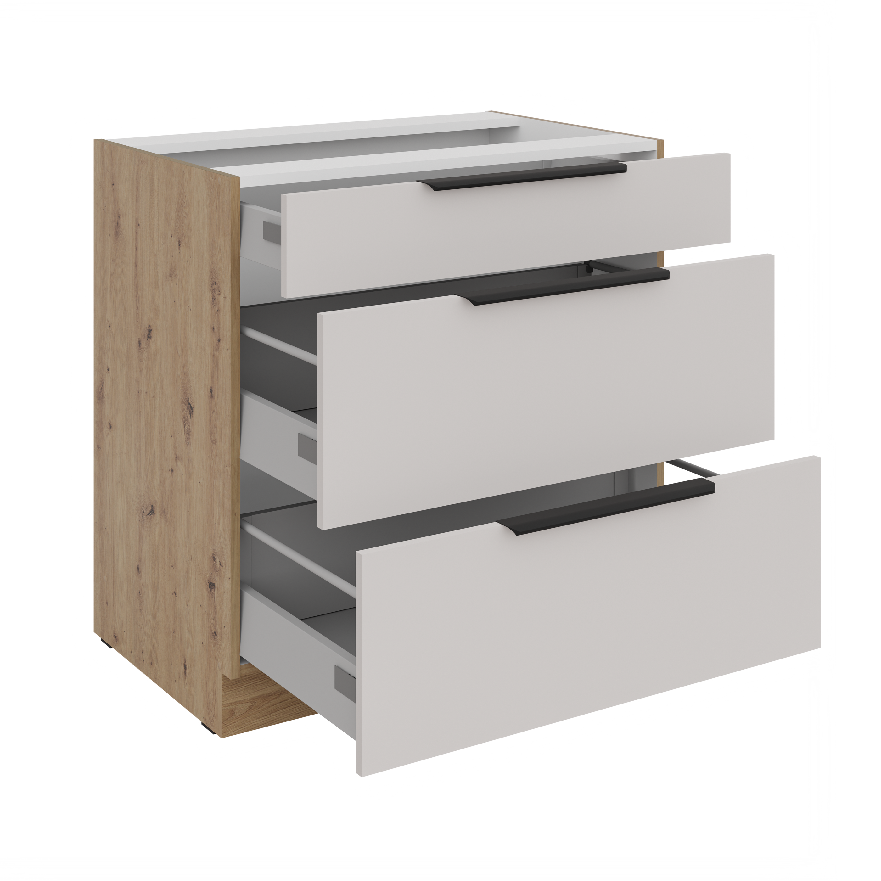 Spodní skříňka Solea 80 D 3S BB - Premium Box