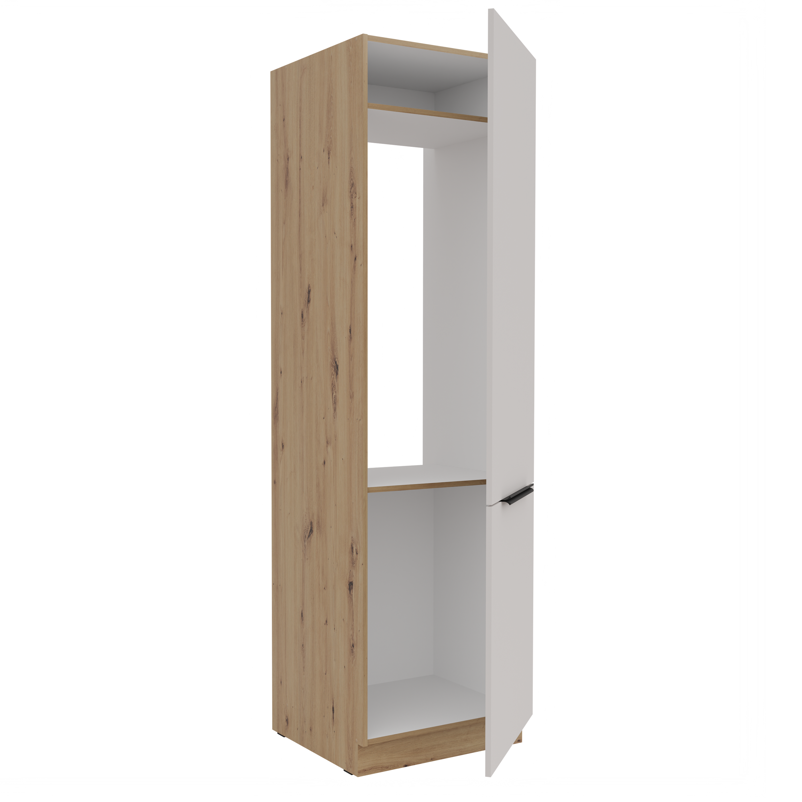 Vysoká skříňka pro vestavnou lednici Solea 60 LO-210 2F