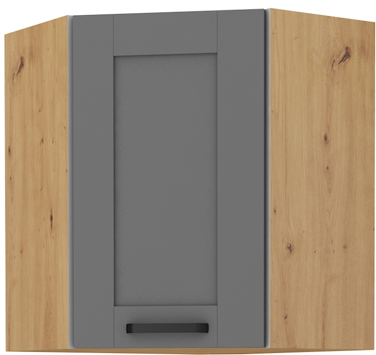 Horní rohová skříňka Luna 60x60 GN-72 1F (45°)