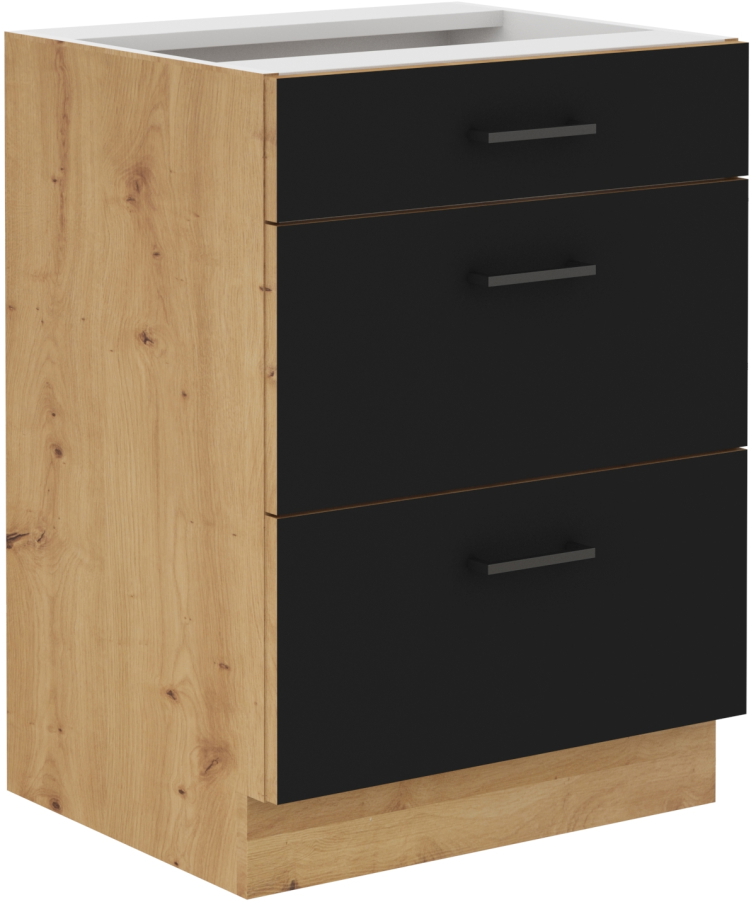 Spodní skříňka Modena 60 D 3S BB - Quadro