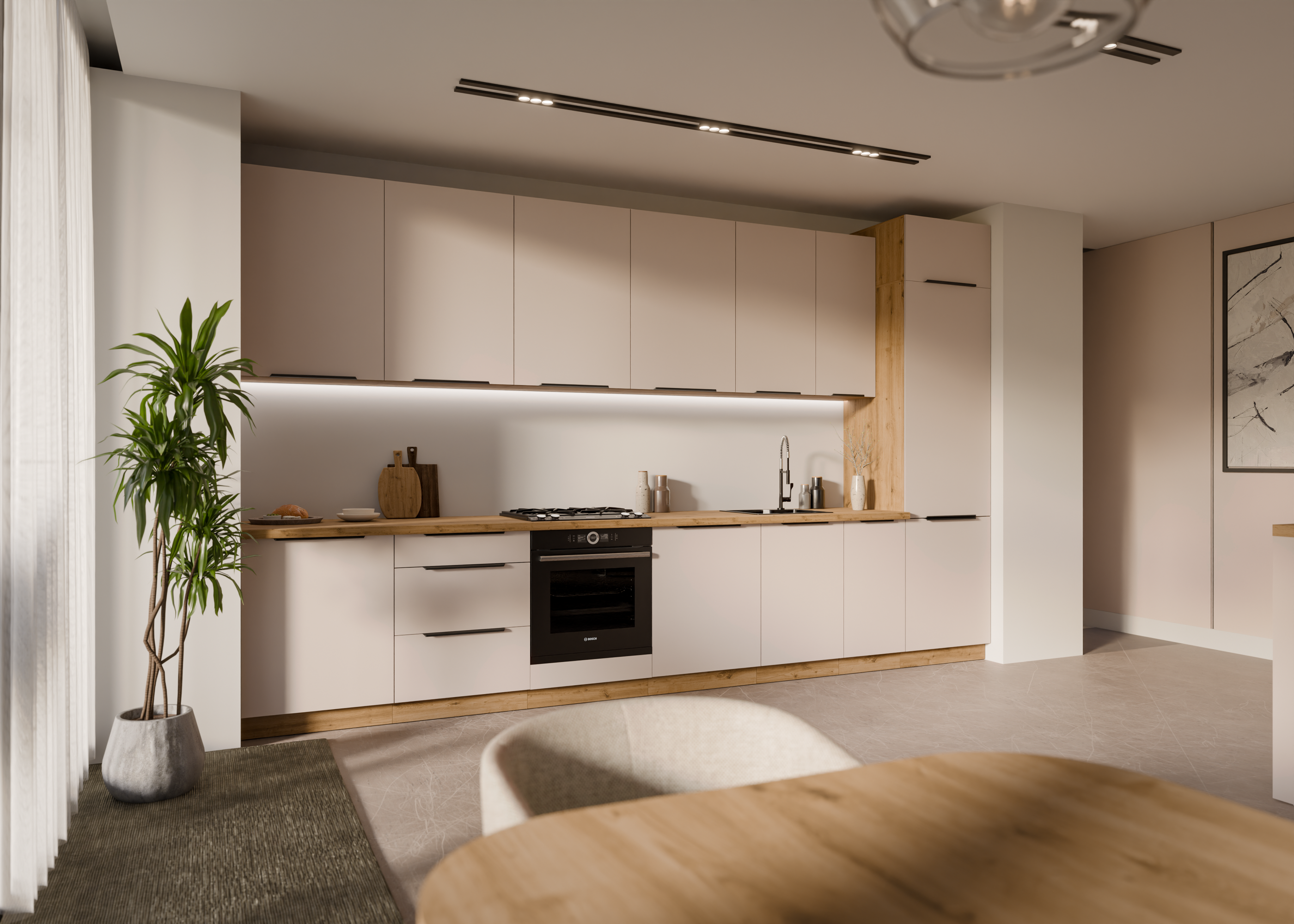 Kuchyňská linka 390 cm Solea 5