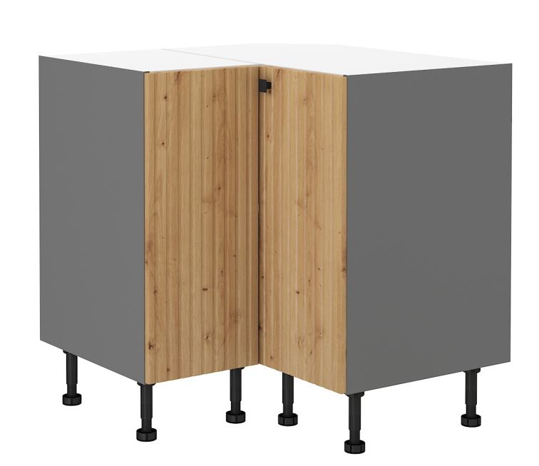 Spodní rohová skříňka Ava 90x90 DN 1F BB