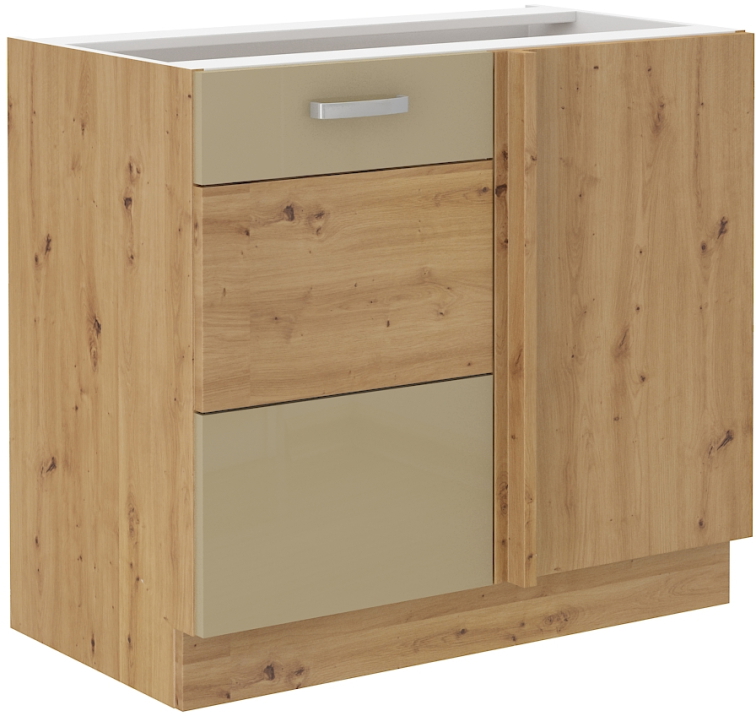 Spodní rohová skříňka Artisan 105 DN 1F BB