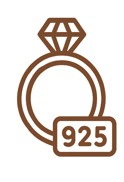 Strieborný pár NINETTE – Stred vesmíru
