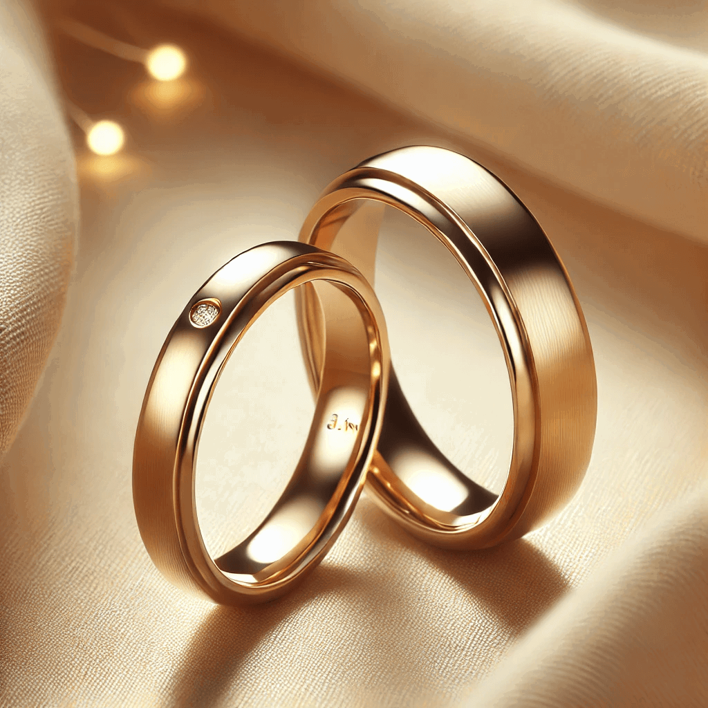 Svadobné obrúčky so šírkou 3,5mm