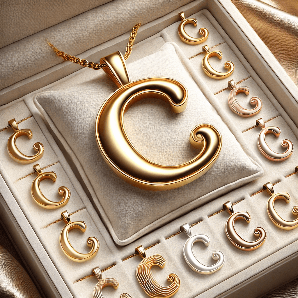 Prívesok v tvare písmena C