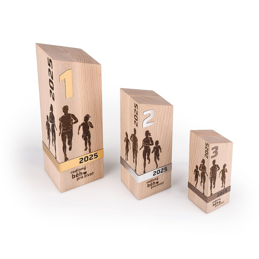 Trofej / plaketa HOORAY PREMIUM - Granit