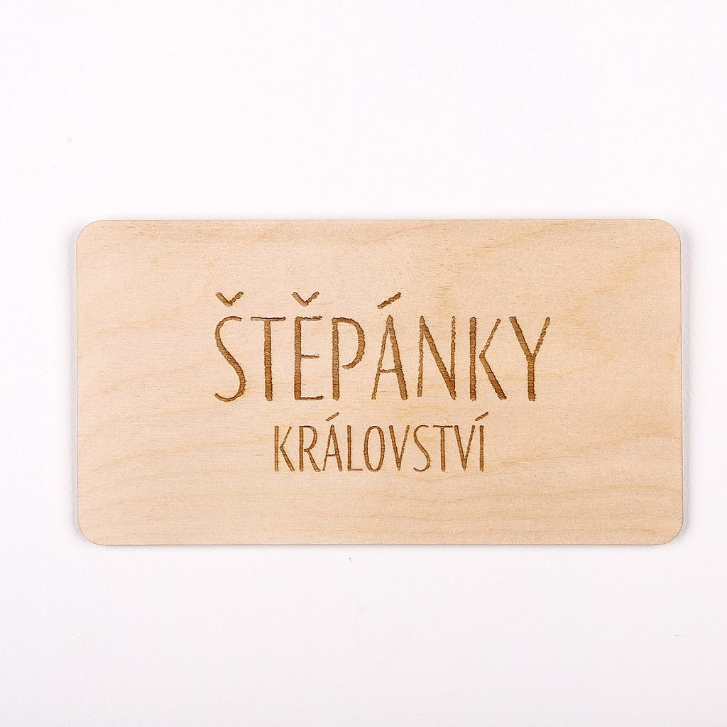 Cedulka na dveře se jménem a textem - Dívčí