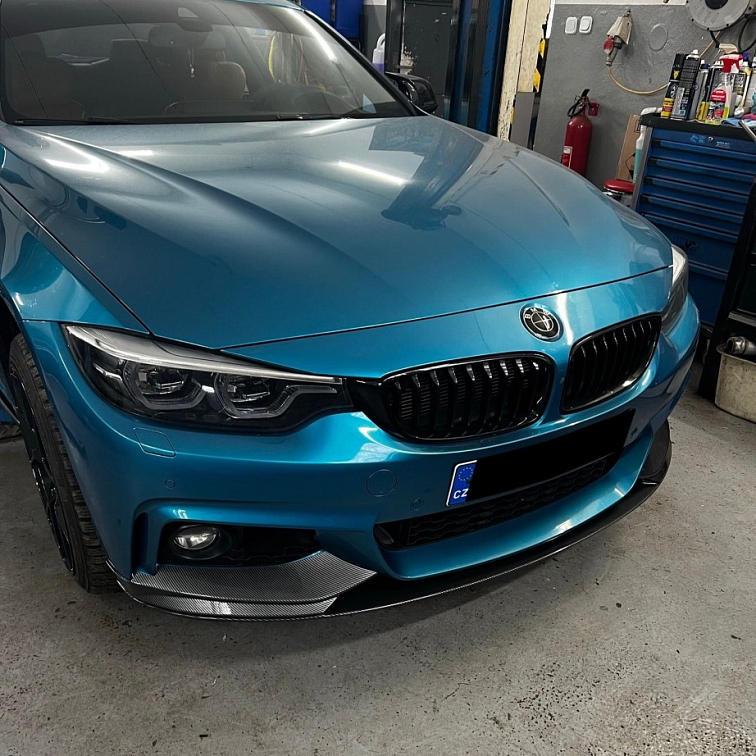 Lipo - pod nárazník BMW 4 - F32/F33/F36 - carbon look