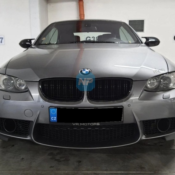 Kryty zrcátek BMW 3 - E92/E93 - před faceliftem - černý lesk