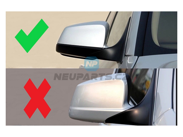 Kryty zrcátek BMW 5 - F10/F11 - před faceliftem