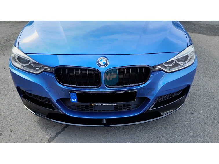 Lipo - pod nárazník BMW 3 - F30/F31 - ČERNÝ LESK