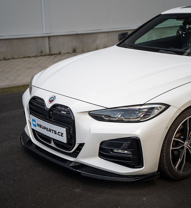 Lipo - pod nárazník BMW 4 - G22/G23 - coupe/cabrio - černý lesk