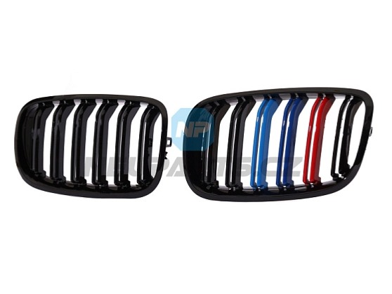 Ledvinky - mřížky s trikolorou na BMW X5/X6 - E70/E71