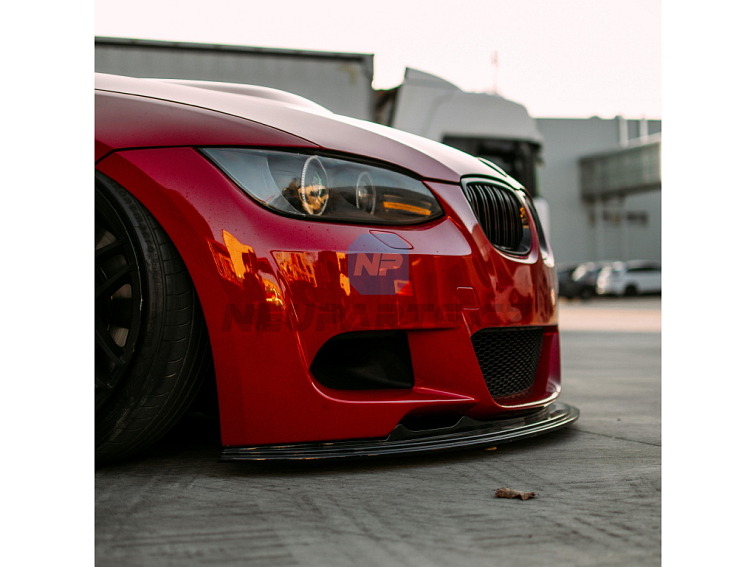 Lipo - pod nárazník BMW 3 - E92/E93 - předface- ČERNÝ LESK