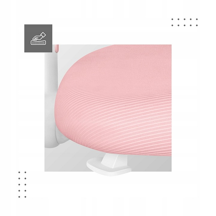 Detská stolička Mark Adler JUNIOR 5.0 Ružová