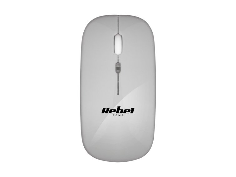 Bezdrôtová myš Rebel WM210 strieborná