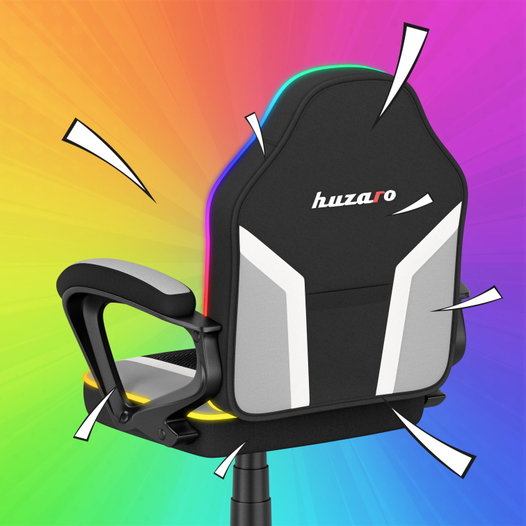 Detská herná stolička HUZARO RANGER 1.0 RGB