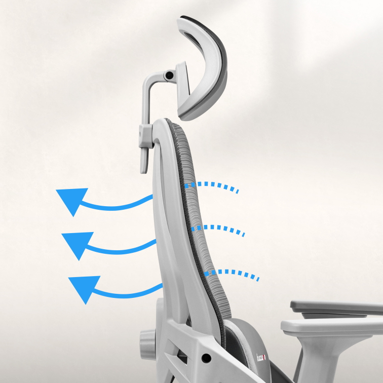 Herná stolička Huzaro Combat 2.7 Grey/Sivá