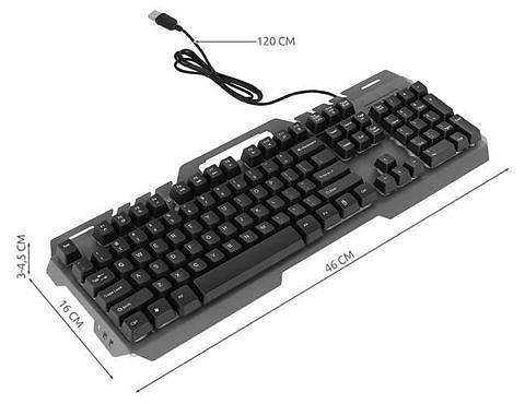 Herná klávesnica LED