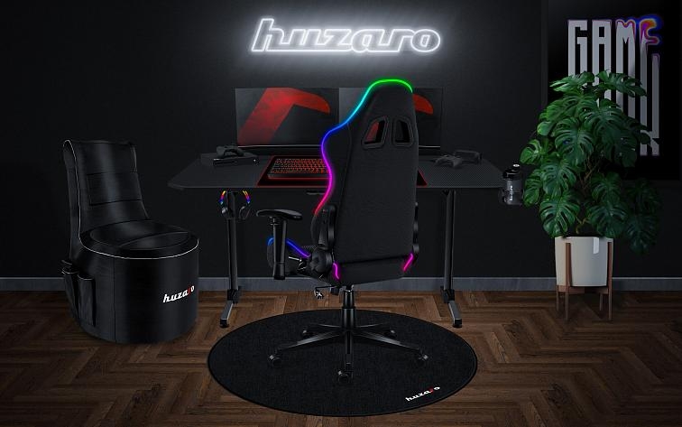 Huzaro Hero 4.7 fekete játékasztal