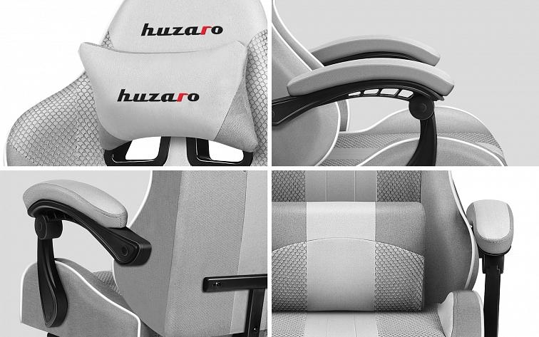 Herní židle HUZARO Force 4.7 WHITE MESH