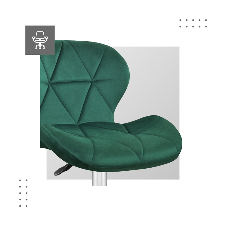 Kancelářská židle Mark Adler Future 3.0 Zelené Velur